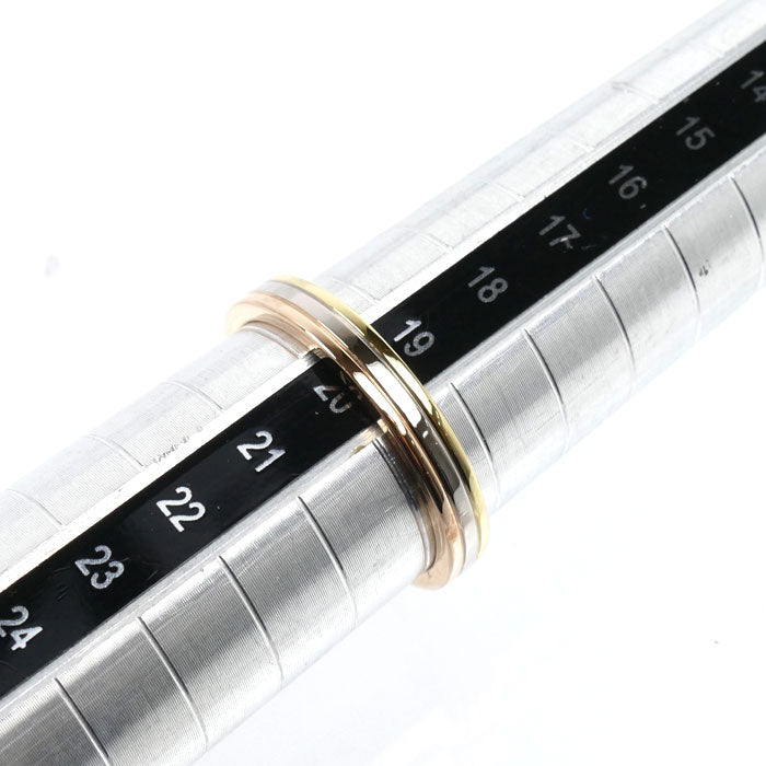 CARTIER カルティエ K18YG/PG/WG ヴァンドーム ルイ スリーカラー リング・指輪 19.5号 60 5.3g メンズ【中古】【美品】