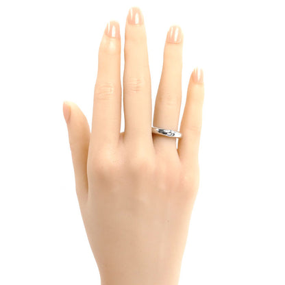 CARTIER カルティエ K18WG ホワイトゴールド エリプス リング・指輪 ダイヤモンド0.25ct 8号 48 9.6g レディース【中古】【美品】