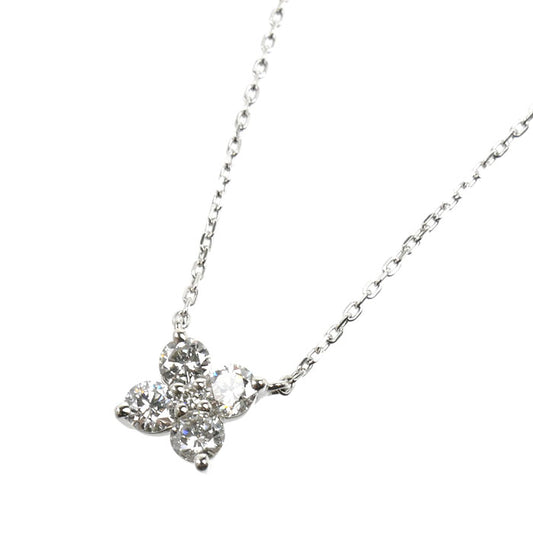 Vendome Aoyama ヴァンドーム青山 Pt950プラチナ Pt850プラチナ カローラ ネックレス ダイヤモンド0.41ct 2.5g 40cm レディース【中古】【美品】