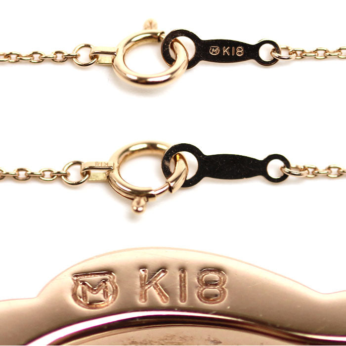 MIKIMOTO ミキモト K18PG ピンクゴールド ネックレス PP-20620I パール約6.5mm 5.1g 60cm レディース【中古】【美品】