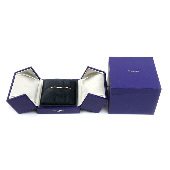 Chaumet ショーメ K18PG ピンクゴールド ジョゼフィーヌ エグレット ブレスレット ダイヤモンド 3.3g 14/15/16/17cm レディース【中古】