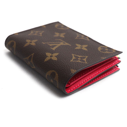 LOUIS VUITTON ルイ・ヴィトン ポルトフォイユリサ コンパクトウォレット 二つ折り財布 モノグラム グレナード M11380 ICチップ レディース【中古】【極美品】