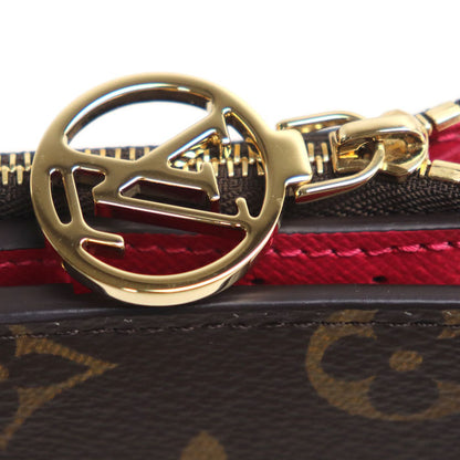 LOUIS VUITTON ルイ・ヴィトン ポルトフォイユリサ コンパクトウォレット 二つ折り財布 モノグラム グレナード M11380 ICチップ レディース【中古】【極美品】