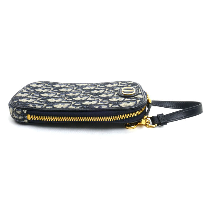 Dior ディオール 30 モンテーニュ フォンホルダー 2Wayショルダーバッグ ベージュ/ネイビー S2114UTZQ_M928 レディース【中古】【美品】
