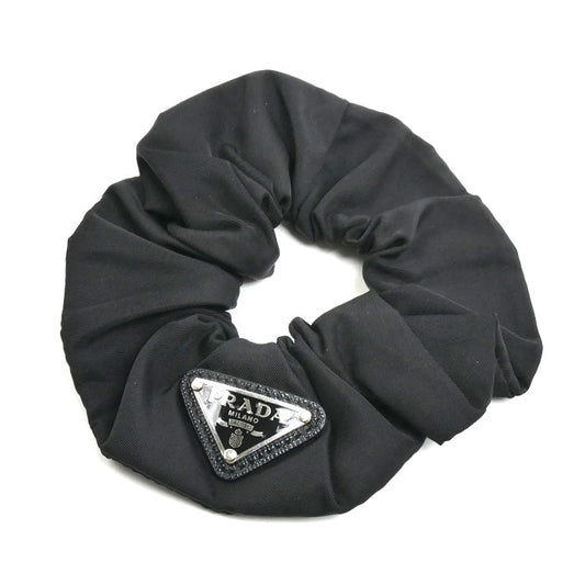 PRADA プラダ ナイロン Re-Nylon シュシュ ヘアアクセサリー 1IF015_2DMI_F0002 レディース【中古】