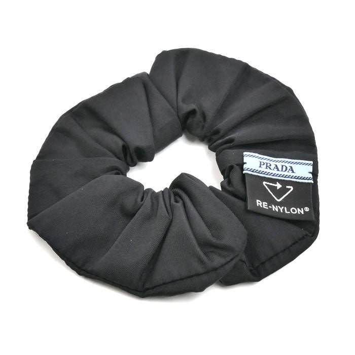 PRADA プラダ ナイロン Re-Nylon シュシュ ヘアアクセサリー 1IF015_2DMI_F0002 レディース【中古】