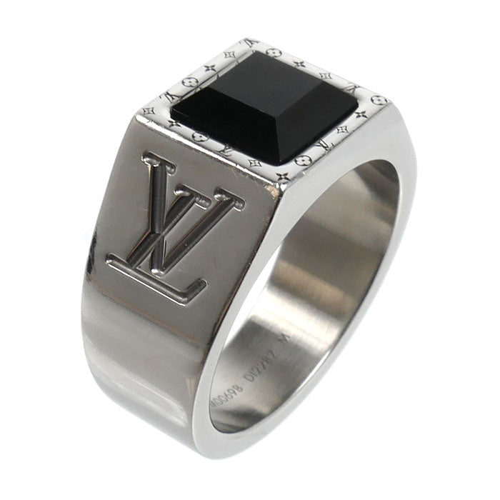 LOUIS VUITTON ルイ・ヴィトン GP リング・指輪 M00698 DI2282 オニキス 19号 10.6g メンズ【中古】