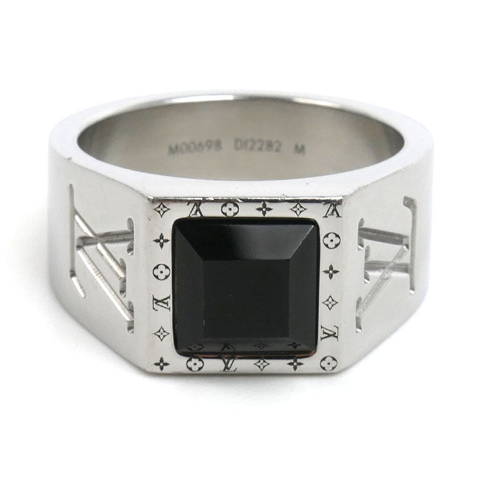 LOUIS VUITTON ルイ・ヴィトン GP リング・指輪 M00698 DI2282 オニキス 19号 10.6g メンズ【中古】