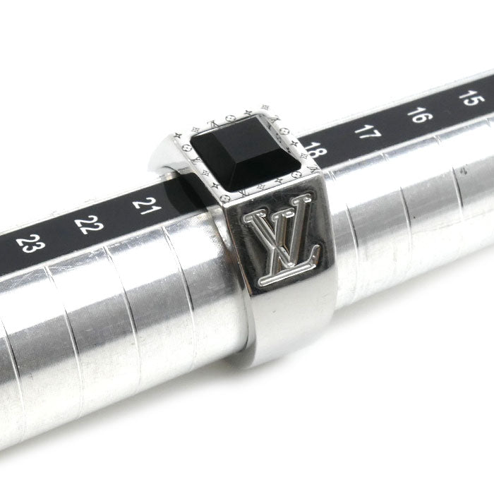 LOUIS VUITTON ルイ・ヴィトン GP リング・指輪 M00698 DI2282 オニキス 19号 10.6g メンズ【中古】