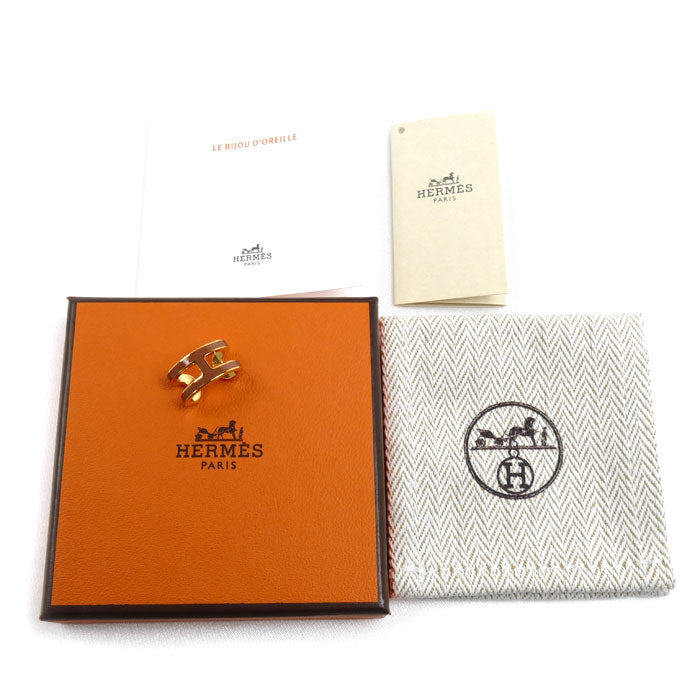 HERMES エルメス GP ポップH イヤリング イヤーカフ 100094F A9 レディース【中古】【美品】