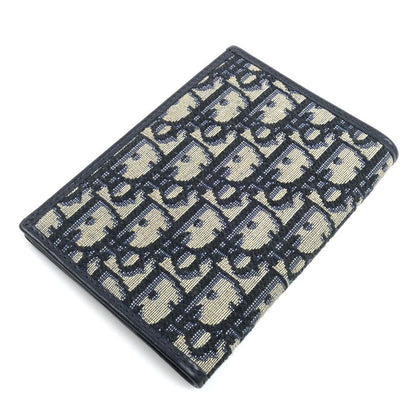 Dior ディオール 30モンテーニュ パスポートケース ベージュ ネイビー S2353UTZQ_M928 ユニセックス【中古】