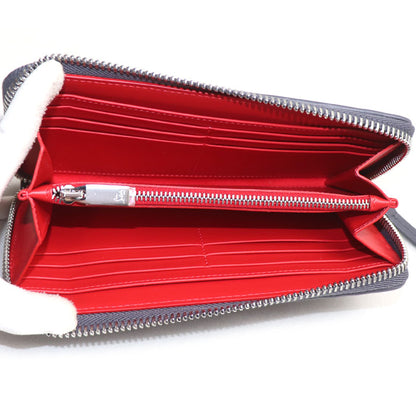 Christian Louboutin クリスチャンルブタン パネトーネ ジャガード 長財布 グレー 1245220 I147 ユニセックス【中古】【極美品】