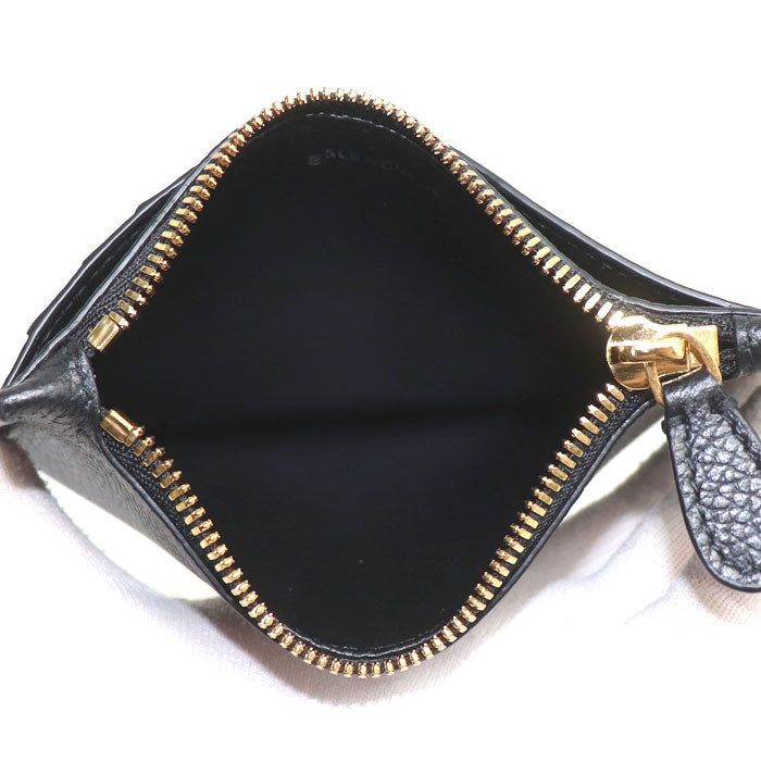 BALENCIAGA バレンシアガ コインケース フラグメントケース ブラック 5942141IZIM1090 ユニセックス【中古】【美品】