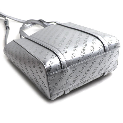 BALENCIAGA バレンシアガ エブリデイトート XXS トートバッグ シルバー 551815 レディース【中古】【美品】