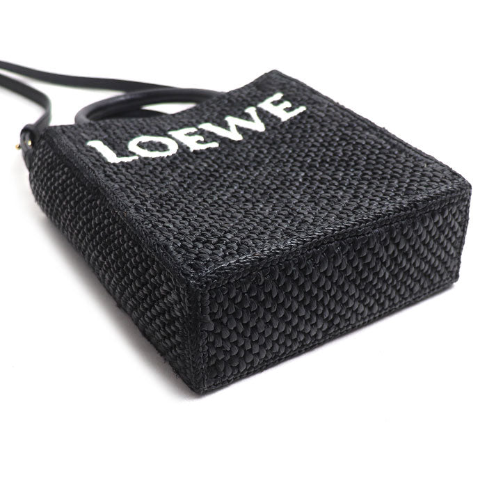 LOEWE ロエベ A5 トートバッグ ブラック A563S30X09 レディース【中古】【美品】