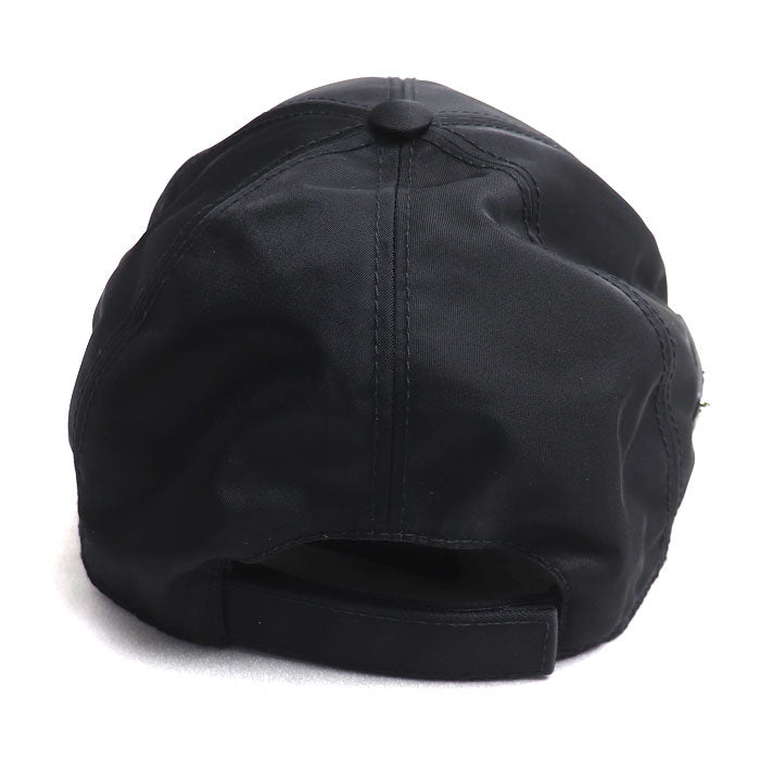 PRADA プラダ Re-Nylon ベースボールキャップ キャップ ブラック 2HC274 2DMI F0002 M ユニセックス【中古】