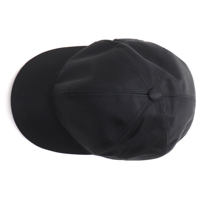 PRADA プラダ Re-Nylon ベースボールキャップ キャップ ブラック 2HC274 2DMI F0002 M ユニセックス【中古】