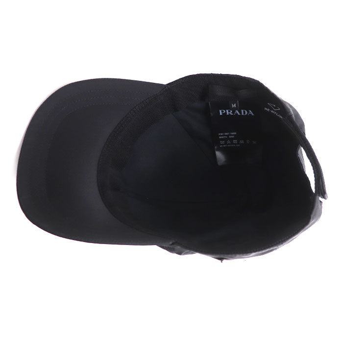 PRADA プラダ Re-Nylon ベースボールキャップ キャップ ブラック 2HC274 2DMI F0002 M ユニセックス【中古】