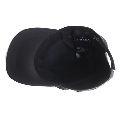 PRADA プラダ Re-Nylon ベースボールキャップ キャップ ブラック 2HC274 2DMI F0002 M ユニセックス【中古】