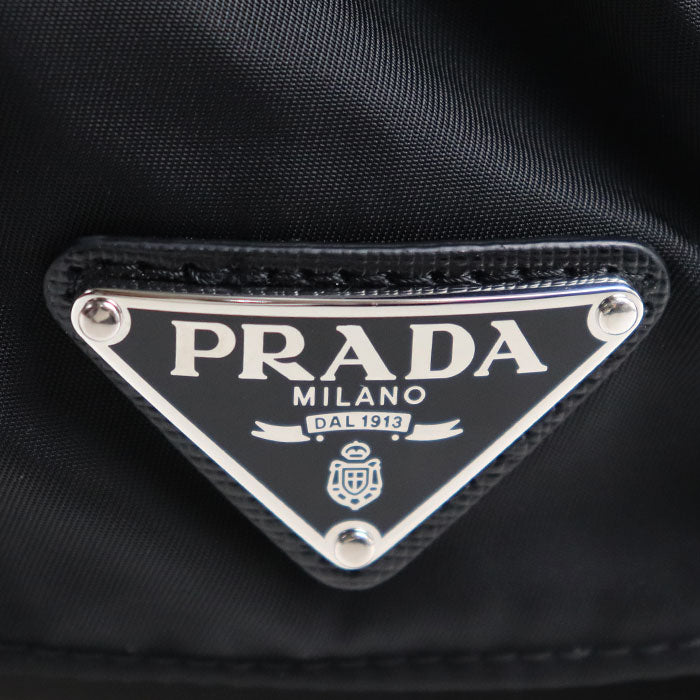 PRADA プラダ Re-Nylon ベースボールキャップ キャップ ブラック 2HC274 2DMI F0002 M ユニセックス【中古】