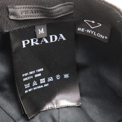 PRADA プラダ Re-Nylon ベースボールキャップ キャップ ブラック 2HC274 2DMI F0002 M ユニセックス【中古】