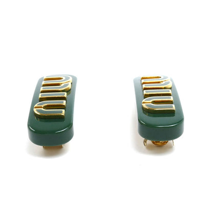 MIUMIU ミュウミュウ GP レジン バレッタ 5IF072_2F72_F0092 レディース【中古】