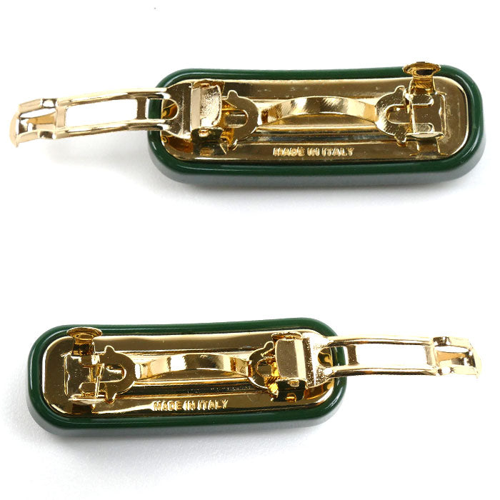 MIUMIU ミュウミュウ GP レジン バレッタ 5IF072_2F72_F0092 レディース【中古】