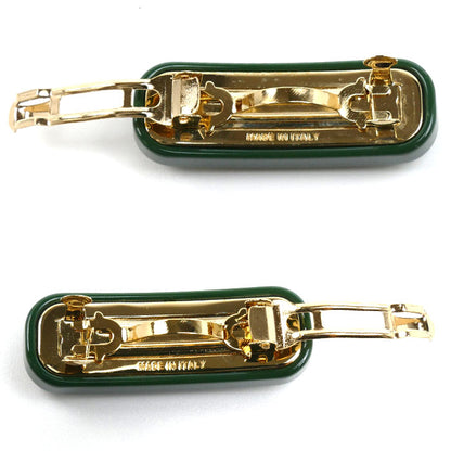 MIUMIU ミュウミュウ GP レジン バレッタ 5IF072_2F72_F0092 レディース【中古】