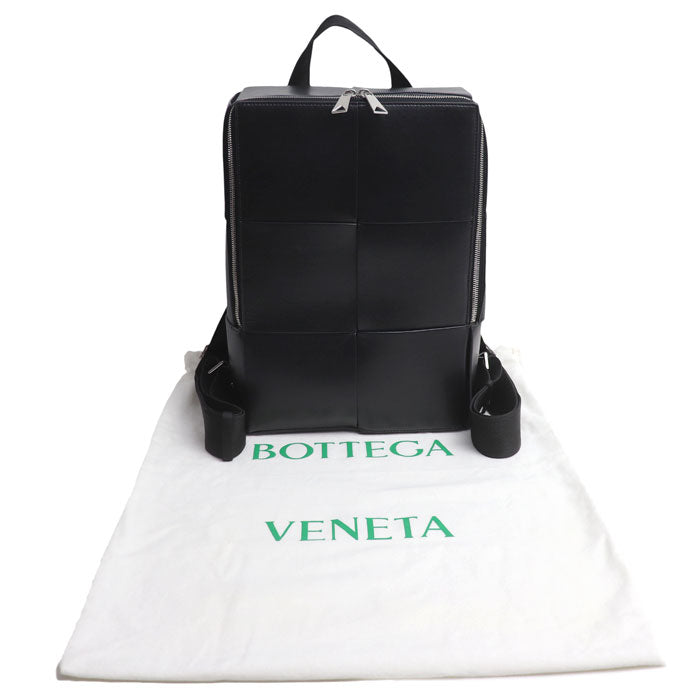 BOTTEGAVENETA ボッテガヴェネタ マキシイントレ アルコ リュック・デイパック ブラック 680092 メンズ【中古】