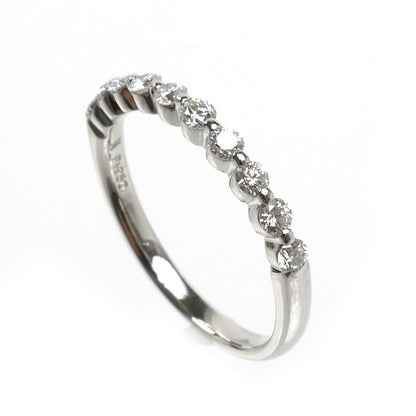 Vendome Aoyama ヴァンドーム青山 Pt950プラチナ ハーフエタニティ リング・指輪 ダイヤモンド0.33ct 9号 2.4g レディース【中古】【美品】