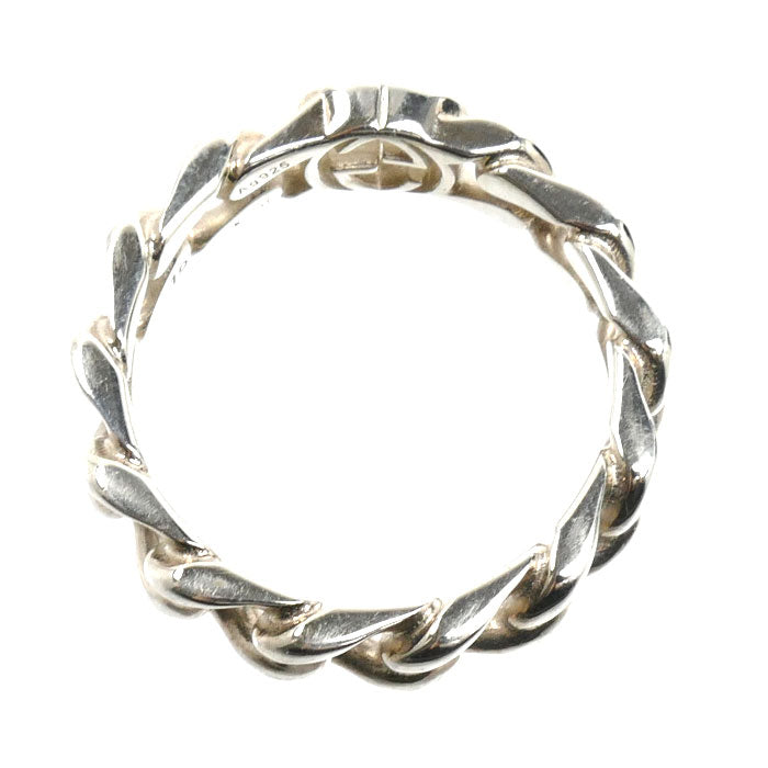 GUCCI グッチ シルバー925 インターロッキングG リング・指輪 843972 J8400 0818 18.5号 メンズ【中古】