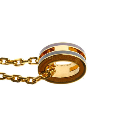 HERMES エルメス GP ポップH ミニ ペンダント ロカバール ギャラクシー ネックレス H100066F B1 40cm レディース【中古】【美品】
