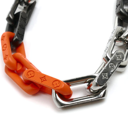 LOUIS VUITTON ルイ・ヴィトン メタル コリエチェーン ネックレス MP3142 LE0261 96g 53cm メンズ【中古】