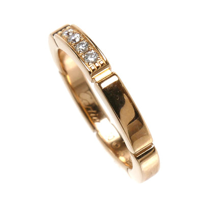 CARTIER カルティエ K18PG ピンクゴールド マイヨンパンテール 4Pダイヤ リング・指輪 B4080546 ダイヤモンド 6号 46 3.5g レディース【中古】【美品】