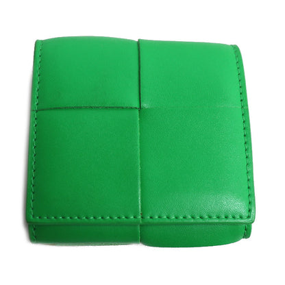BOTTEGAVENETA ボッテガヴェネタ マキシイントレチャート コインケース グリーン 679846 ユニセックス【中古】