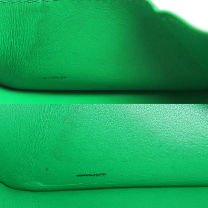 BOTTEGAVENETA ボッテガヴェネタ マキシイントレチャート コインケース グリーン 679846 ユニセックス【中古】