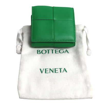 BOTTEGAVENETA ボッテガヴェネタ マキシイントレチャート コインケース グリーン 679846 ユニセックス【中古】