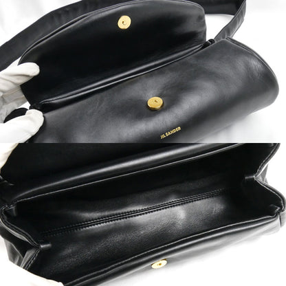 JIL SANDER ジルサンダー カンノーロ ショルダーバッグ ブラック J07WD0076 P6569 レディース【中古】