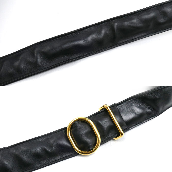 JIL SANDER ジルサンダー カンノーロ ショルダーバッグ ブラック J07WD0076 P6569 レディース【中古】