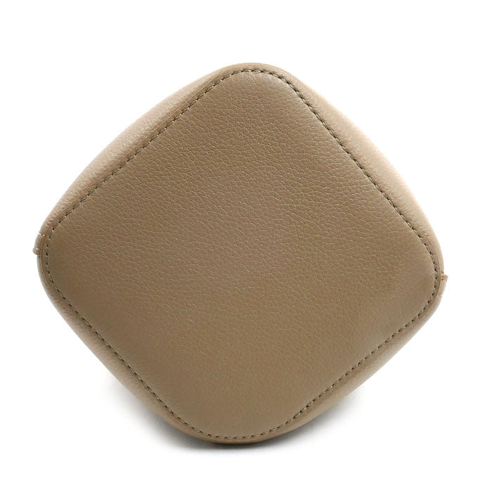 LOEWE ロエベ ペブル バケット ミニ 2Wayショルダーバッグ サンド AANBBBMX02 レディース【中古】【美品】