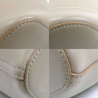 LOEWE ロエベ ペブル バケット ミニ 2Wayショルダーバッグ サンド AANBBBMX02 レディース【中古】【美品】
