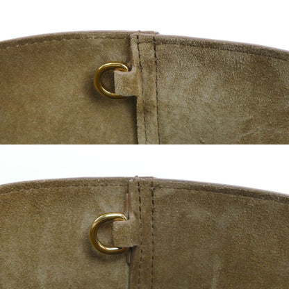 LOEWE ロエベ ペブル バケット ミニ 2Wayショルダーバッグ サンド AANBBBMX02 レディース【中古】【美品】