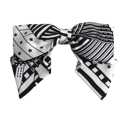 HERMES エルメス シルク バレッタ グルネルPM ヘアアクセサリー レディース【中古】【美品】