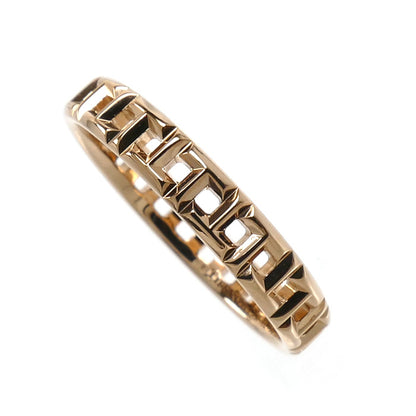 TIFFANY&Co. ティファニー K18PG ピンクゴールド Tトゥルー ナロー リング・指輪 15号 2.9g レディース【中古】【美品】