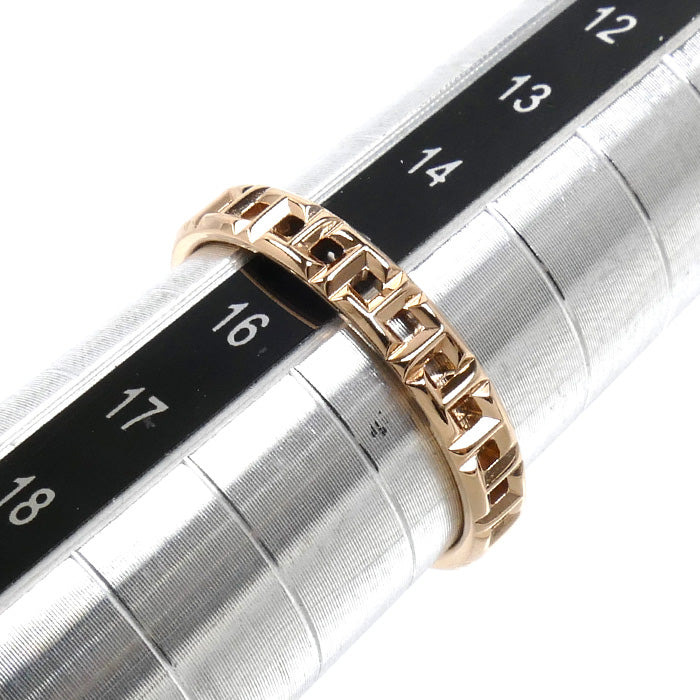TIFFANY&Co. ティファニー K18PG ピンクゴールド Tトゥルー ナロー リング・指輪 15号 2.9g レディース【中古】【美品】