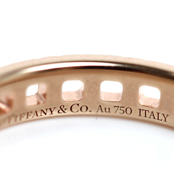 TIFFANY&Co. ティファニー K18PG ピンクゴールド Tトゥルー ナロー リング・指輪 63065234 11号 3.2g レディース【中古】