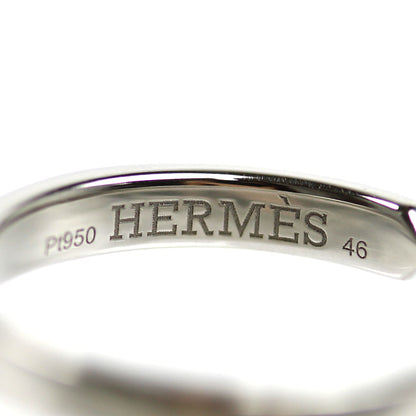 HERMES エルメス Pt950プラチナ エヴァーケリー リング・指輪 H119862B 00046 6号 46 3.0g レディース【中古】【美品】