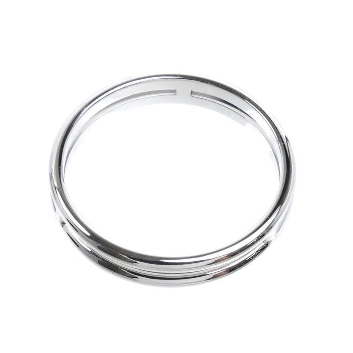 HERMES エルメス K18WG ホワイトゴールド アリアンヌ リング・指輪 H119834B 00057 17号 57 3.3g ユニセックス【中古】【美品】