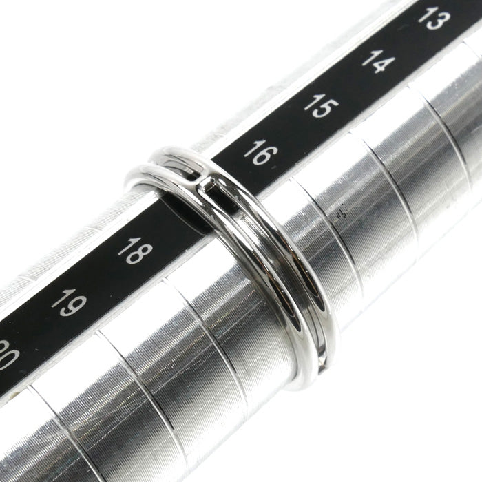 HERMES エルメス K18WG ホワイトゴールド アリアンヌ リング・指輪 H119834B 00057 17号 57 3.3g ユニセックス【中古】【美品】