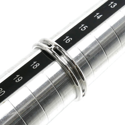 HERMES エルメス K18WG ホワイトゴールド アリアンヌ リング・指輪 H119834B 00057 17号 57 3.3g ユニセックス【中古】【美品】